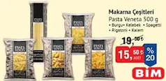 PASTA VENETA MAKARNA ÇEŞİTLERİ 500 G